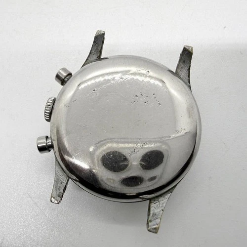 GALLET Watch Chronograph Cal.188 Silver Hand-wound Men's Case Only No Working