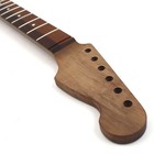 Guitar Neck - Roasted Maple on Black Walnut - S Style - Fits Fender Stratocaster — photo 6