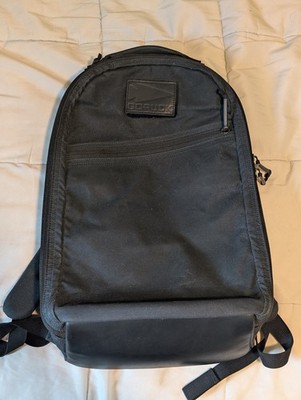 goruck bullet ruck 16l waxed canvas dark navy/black