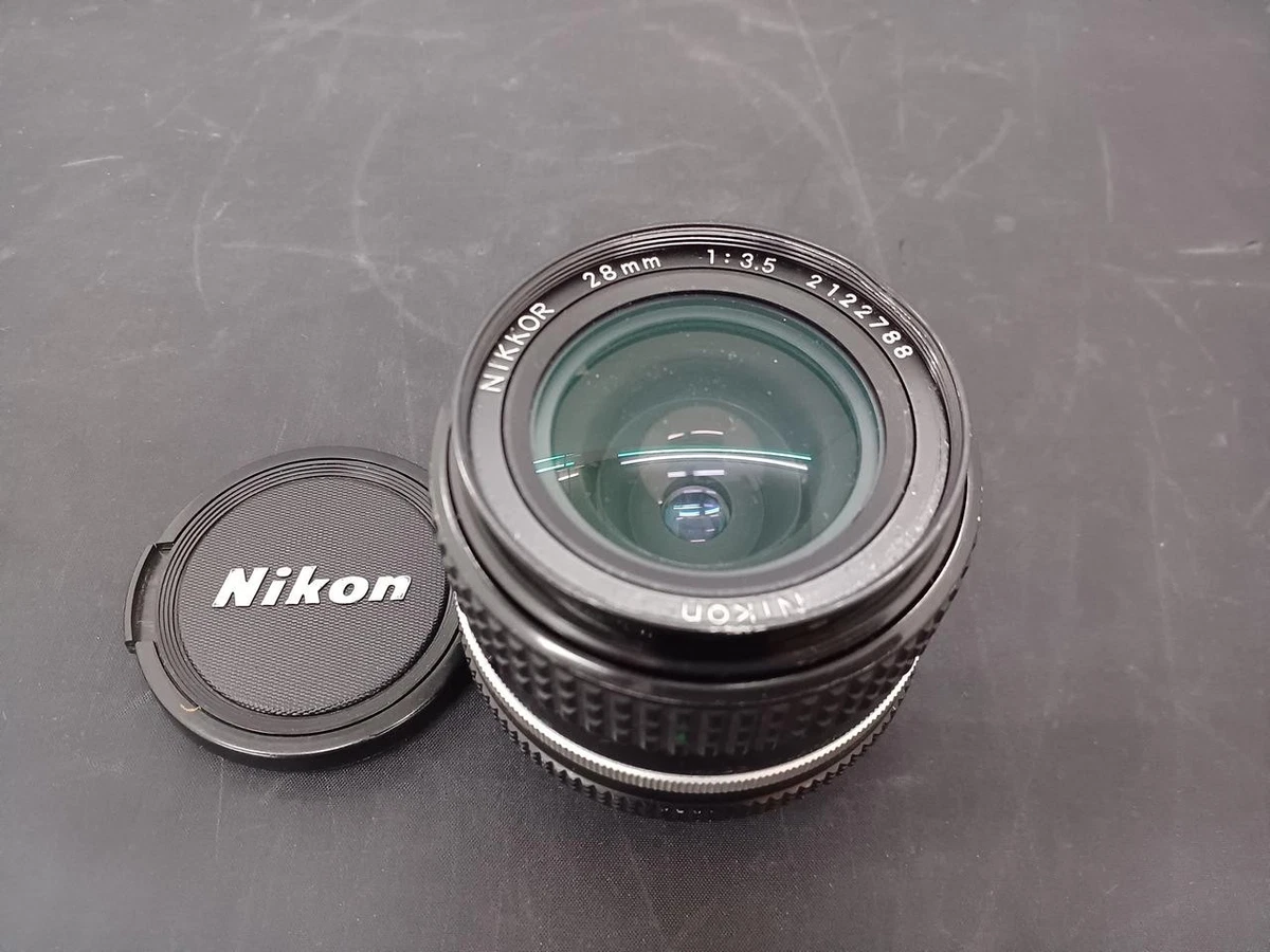 Nikon AI-S f/3.5 Camera Lenses 28mm Focal for sale | eBay