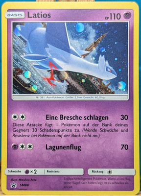 POKEMON - Black Star Promo - Latios - SM88 - deutsch