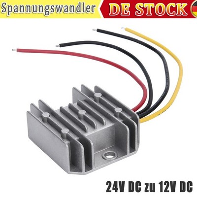 Spannungswandler Spannungsregler Modul Stepdown Konverter DC24V auf 12V 10A 120W