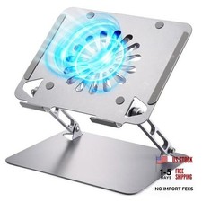 Laptop Cooling Pad with Upgrade Low-Noise Fan and 3.0 USB Hubs, Ventilated