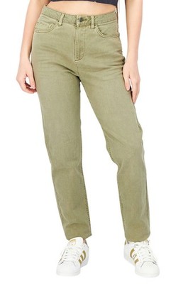 Esprit Damen Denim Jeans Modern Tapered High Rise Stretch W34 L32
