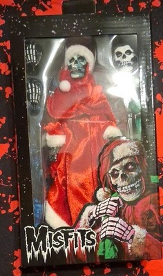 NECA Misfits Holiday Fiend Christmas Santa Clothed Retro Style 8'' Figure Horror 