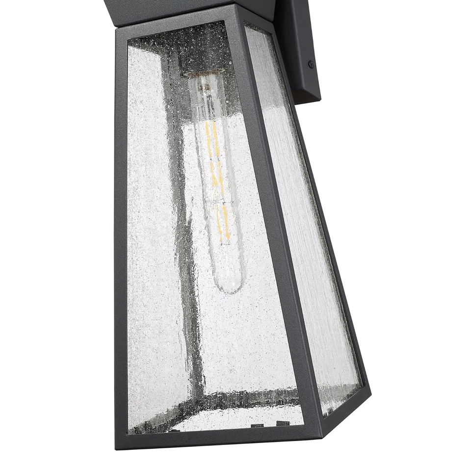 Artcraft Lighting AC8861 Lucian 17" Tall Outdoor Wall Sconce - Black - Image 4 of 4