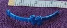 Vtg TMNT Chrome Dome SASH belt Teenage Mutant Ninja Turtle blue weapon accessory