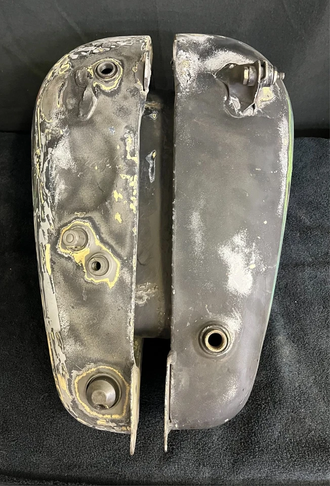 Harley 45 Flathead WL WLA Servi-Car tanques de gasolina 45 WLA SERVI-CAR FLATHEAD Foto 4 de 4