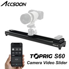 Accsoon TOPRIG S60 60cm Motorized Focusing Camera Video Slider Rail APP Control
