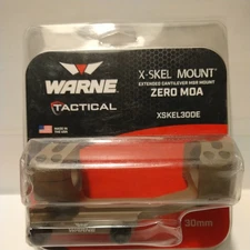 Warne Tactical X-Skel Extended Cantilever MSR Mount Zero MOA 30MM XSKEL30DE