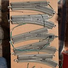 ho bachmann ez track switches 5 Left 5 Right Gray Need Spliced Only 5 Short Curv — photo 3