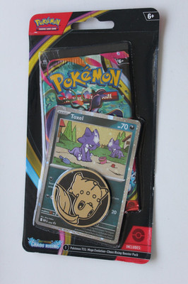 POKEMON SLEEVE BOOSTER PACK MEGA EVOLUTION CHAOS RISING SEALED