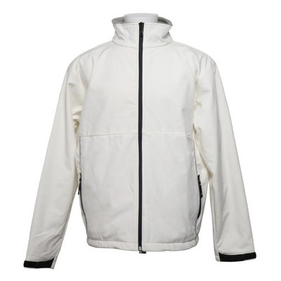 Clique, Softshelljacke, Herren, Größe: L, Weiß, Elasthan/Polyester #N8o
