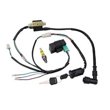 Rebuilt Ignition CDI Wiring Kit Harness for 50cc 70cc 90cc 110cc 125cc Stator
