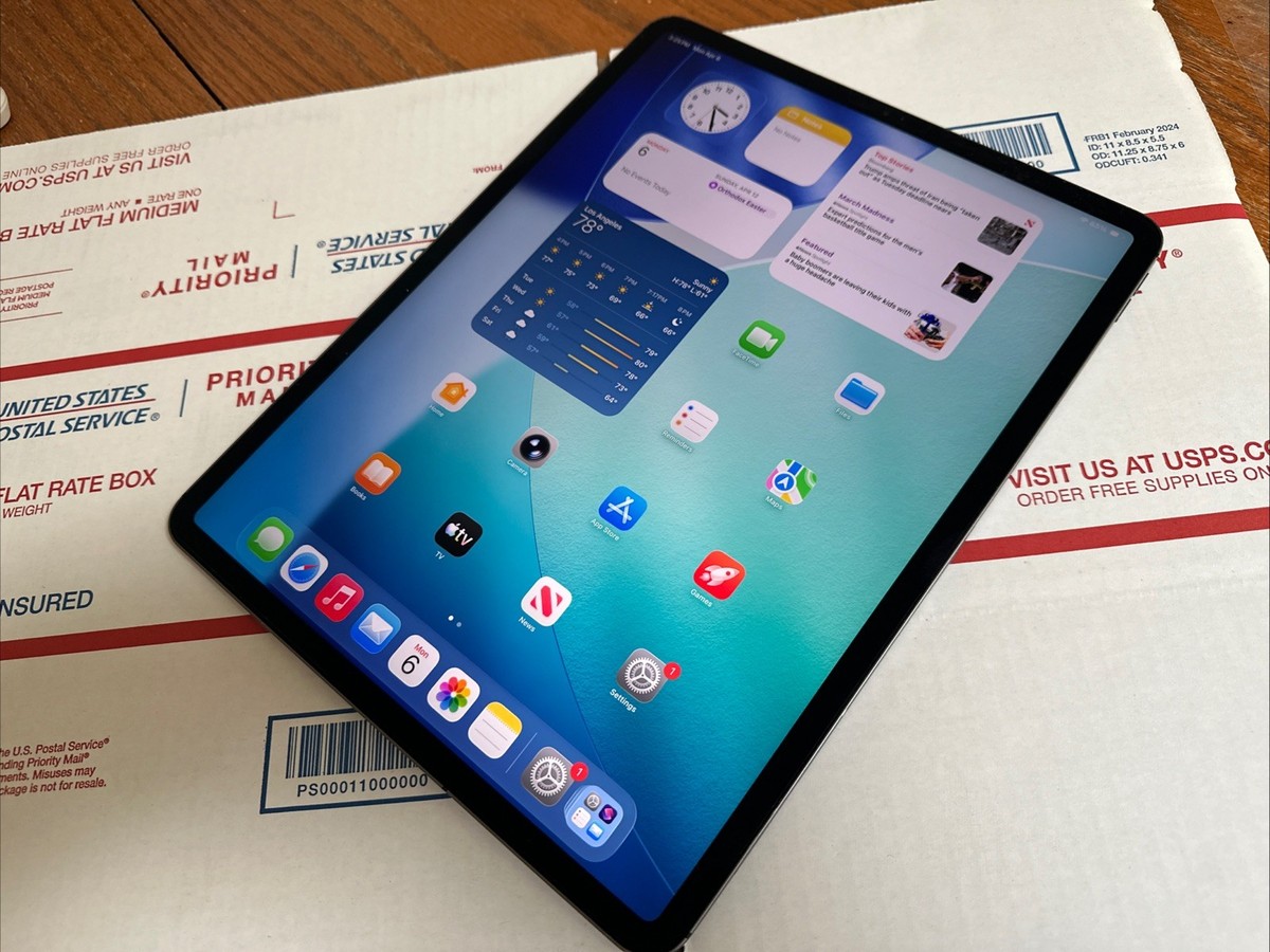 Apple iPad Pro 4th Gen. 128GB, Wi-Fi + 4G (Unlocked), 12.9 in