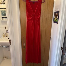 Phase Eight Maxi Dress in Red, Size 12 