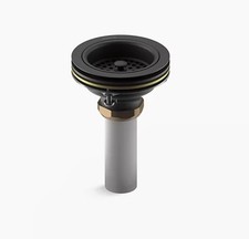 Kohler 8801-BL Duostrainer Basket with Sink Drain and Tailpiece