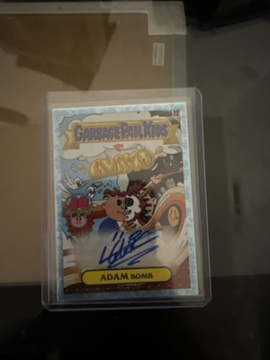2025 Topps GPK Worst Of 40th Anniversary Adam Bomb Artist Auto Louis Wes 26/99