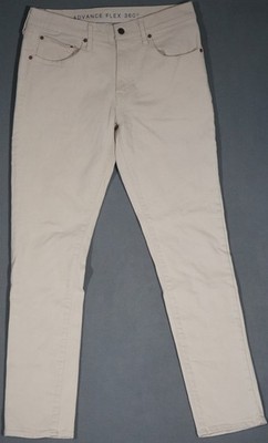 XA05462 **ARIZONA** ADVANCE FLEX 360 SLIM FIT JEANS 32X32 (msr 31''x31.5'') WHITE