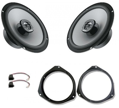 Vauxhall Astra Front Door Speaker Upgrade Kit Hertz UNO Coaxial 220w 165mm 6.5''