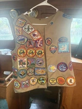 Royal Rangers Vest  with 49 Patches And Five Pins