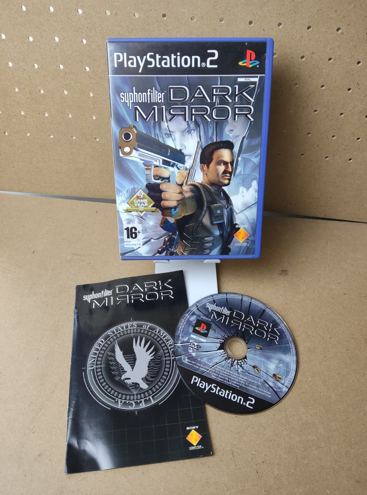 Syphon Filter Dark Mirror Ps2 Jeu Jeux Sony Playstation 2