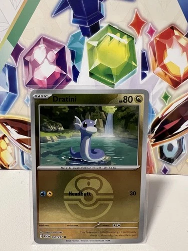Dratini 150/217 Common Poke Ball Reverse Holo - Pokemon TCG Ascended Heroes - NM