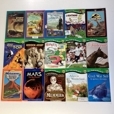 All Aboard Reading Level 3 Reader Kindergarten 1st 2nd 3rd Grade 15 Book Lot
