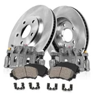 Front Replacement Calipers and Brake Disc Rotors and Ceramic Stock Replacement
