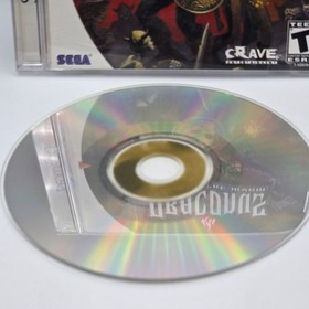 Sega Draconus Cult of the Wyrm Dreamcast NTSC-U/C Gold Disc Action Fantasy Game