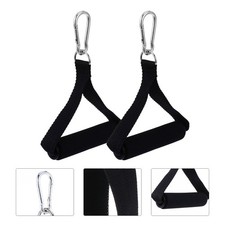 1 Set of Fitness Handles Exercise Handle Grip Pull Training Stretch