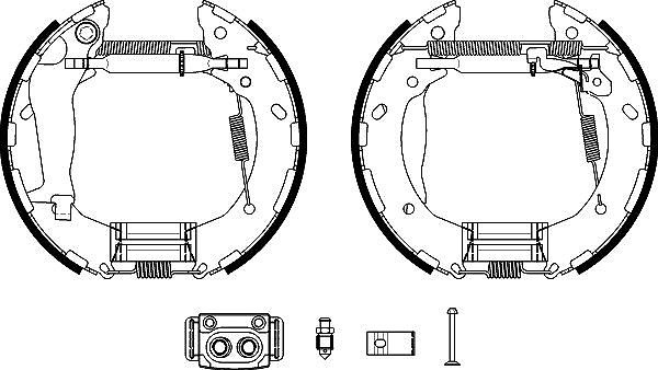 Textar Bremsbackensatz Hinterachse FüR Hyundai-image