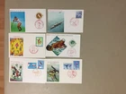 Six SPORT Japan fdc-maxi cards(a)