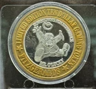 Fitzgeralds Las Vegas $10 Silver Strike Token 1995 Mr O'Lucky