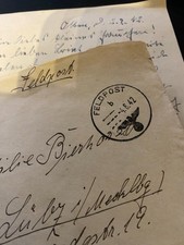 Posta militare Avanzata Stalingrado 76. Inf-Division 04.08.1942 carro armato caccia 176 WW2