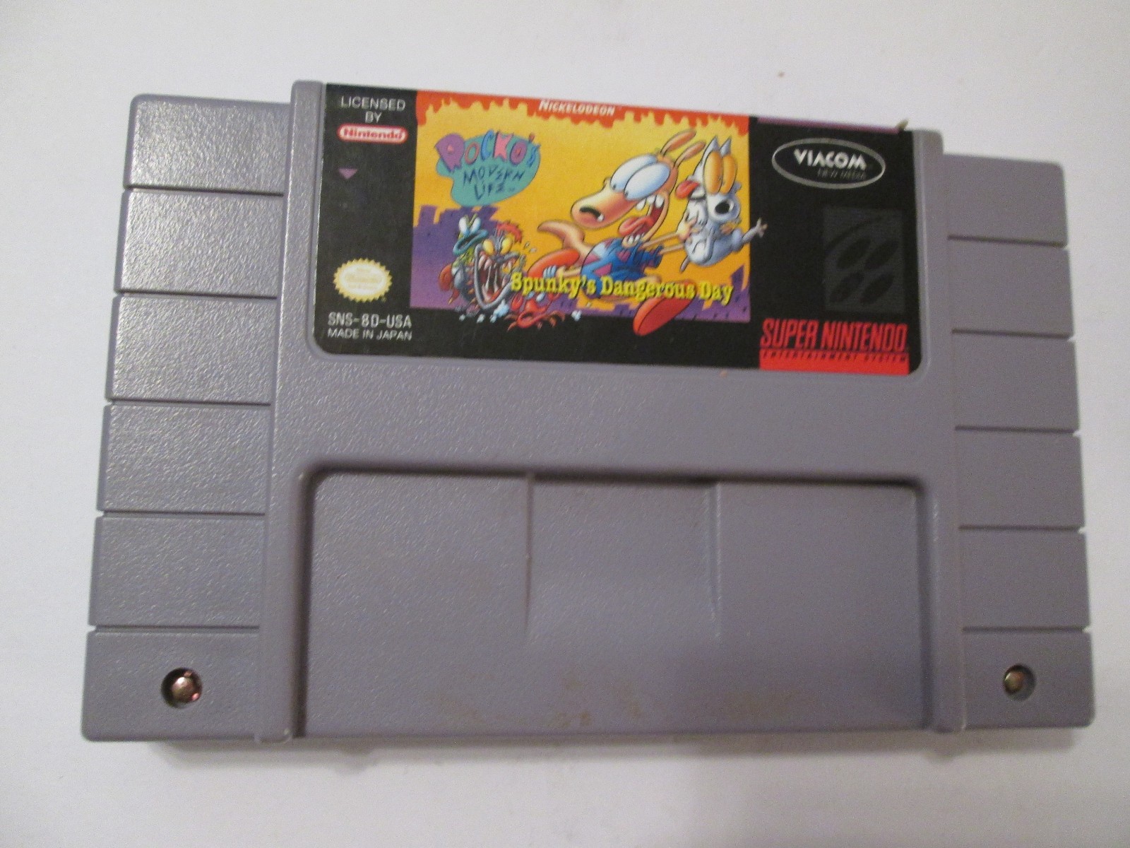 Rocko's Modern Life Spunky's Dangerous Day (Super Nintendo SNES) Cartridge Only