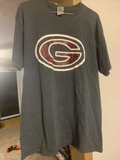 Gildan Ultra Cotton Mens Short Sleeve T-Shirt/Lg/“Sports Dad” on back/Gray/Summ