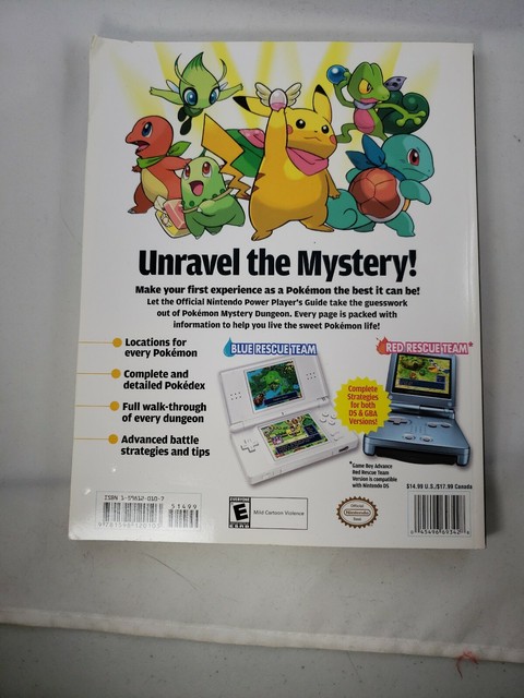 Pokemon Mystery Dungeon Blue Red Rescue Team Strategy Guide