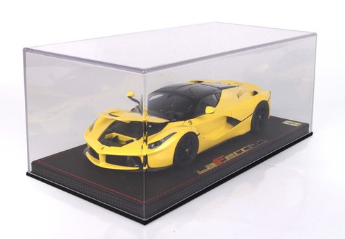 BBR 1/18 Ferrari LaFerrari Diecast Yellow Modena with matt black wheels - Picture 10 of 10
