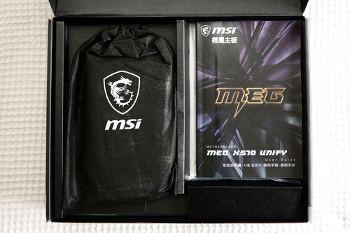 MSI MEG X570 UNIFY AM4 2.5 Gbit LAN Wi-Fi6 11ax 11ac AMD DDR4 Socket AM4 ATX - Photo 3/11