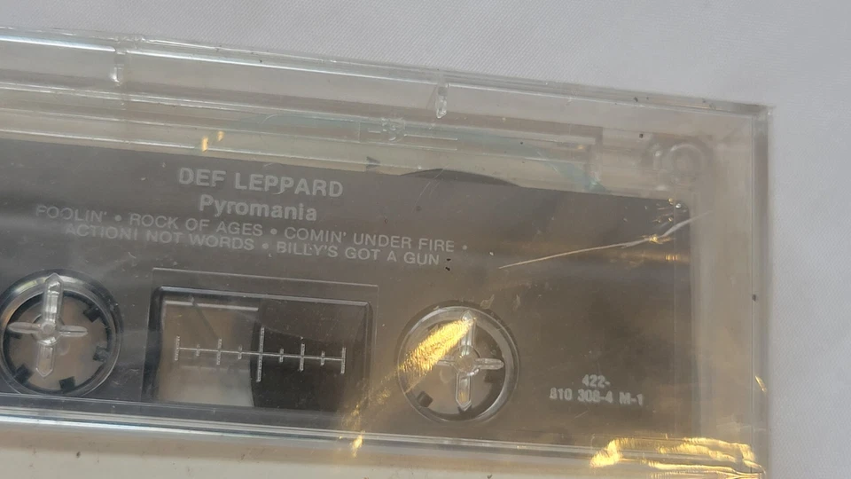 Def Leppard Pyromania Cassette Tape Factory Sealed ORIGINAL 1983 - Image 3 of 4