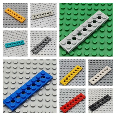 LEGO  5x Technic Technik Platte Brick 2x8 - 3738 - Versch. Farben
