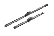 KIT 2 SPAZZOLE TERGICRISTALLI ANTERIORI COMPATIBILE CON FIAT IDEA