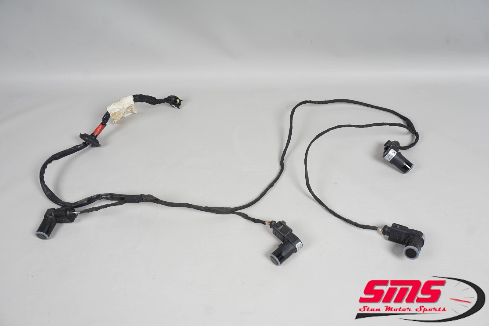 08-19 Maserati GranTurismo M145 Rear Bumper Parking Sensors Wire Harness Black
