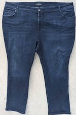 Lee Women’s Jeans Size 32W long, relaxed fit, straight leg, midrise, dark blue