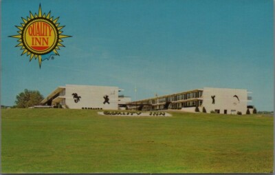 Vintage Quality Inn Leesburg Virginia AAA Postcard C11