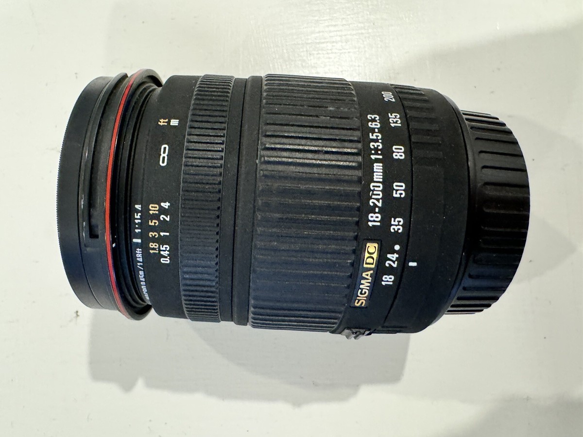 Sigma 18-200mm OS for キャノン Sigma 18-200mm f/3.5-6.3 DC OS Zoom Lens for Canon From