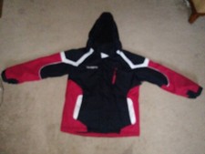 Boy's Winter Coat W/Hood Free Country Extreme Performance Series Size Medium