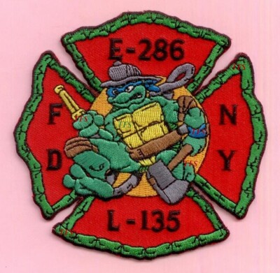 New York City Fire Dept Engine 286 Ladder 135 Fire Dept Patch