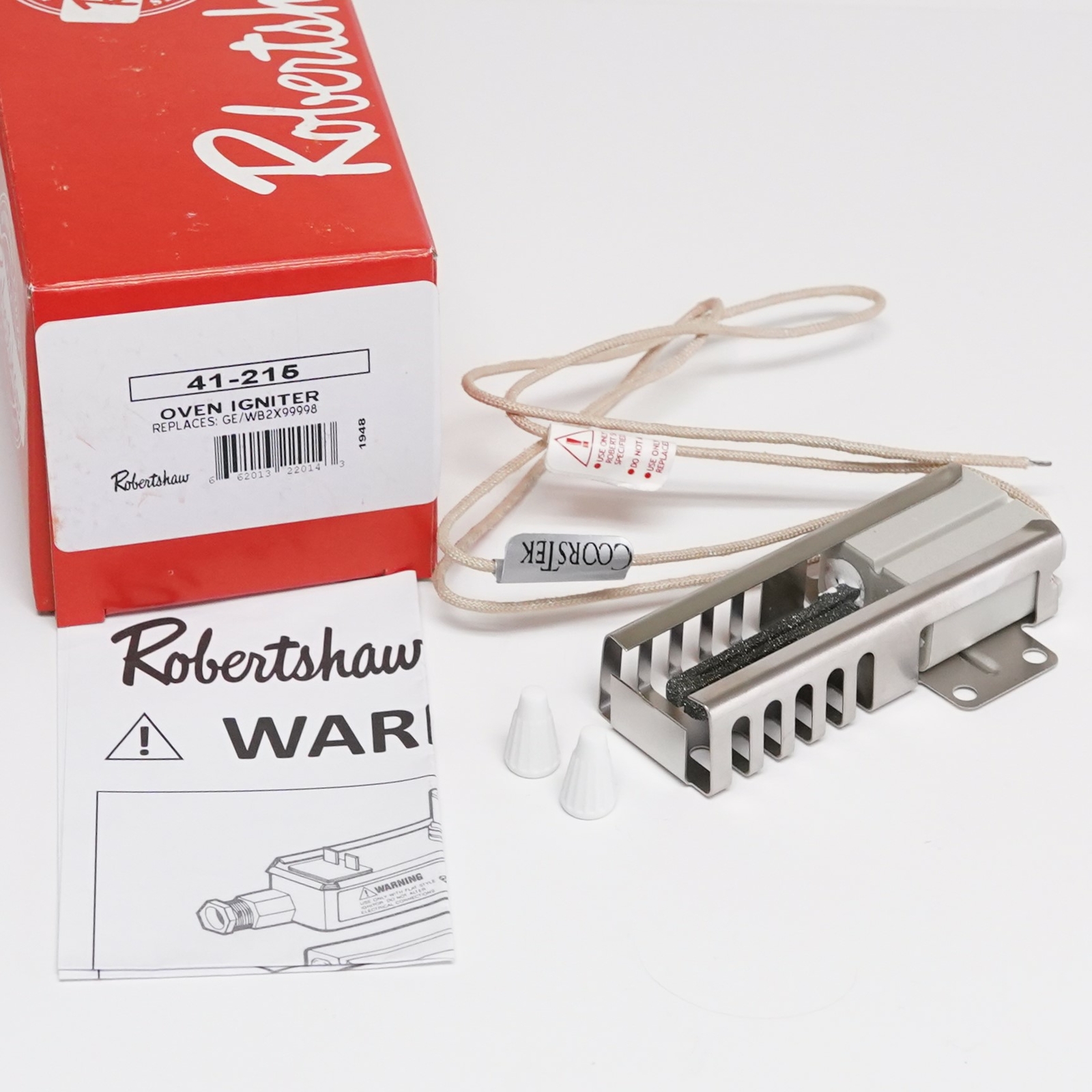 WB2X9998 for GE Gas Range Oven Ignitor Glowbar Norton 41215 AP2634719